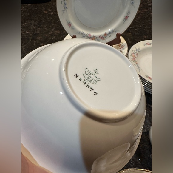 Eggshell Nautilus China by Homer Laughlin 18 items,vintage 1930’s, made in USA - Picture 11 of 12